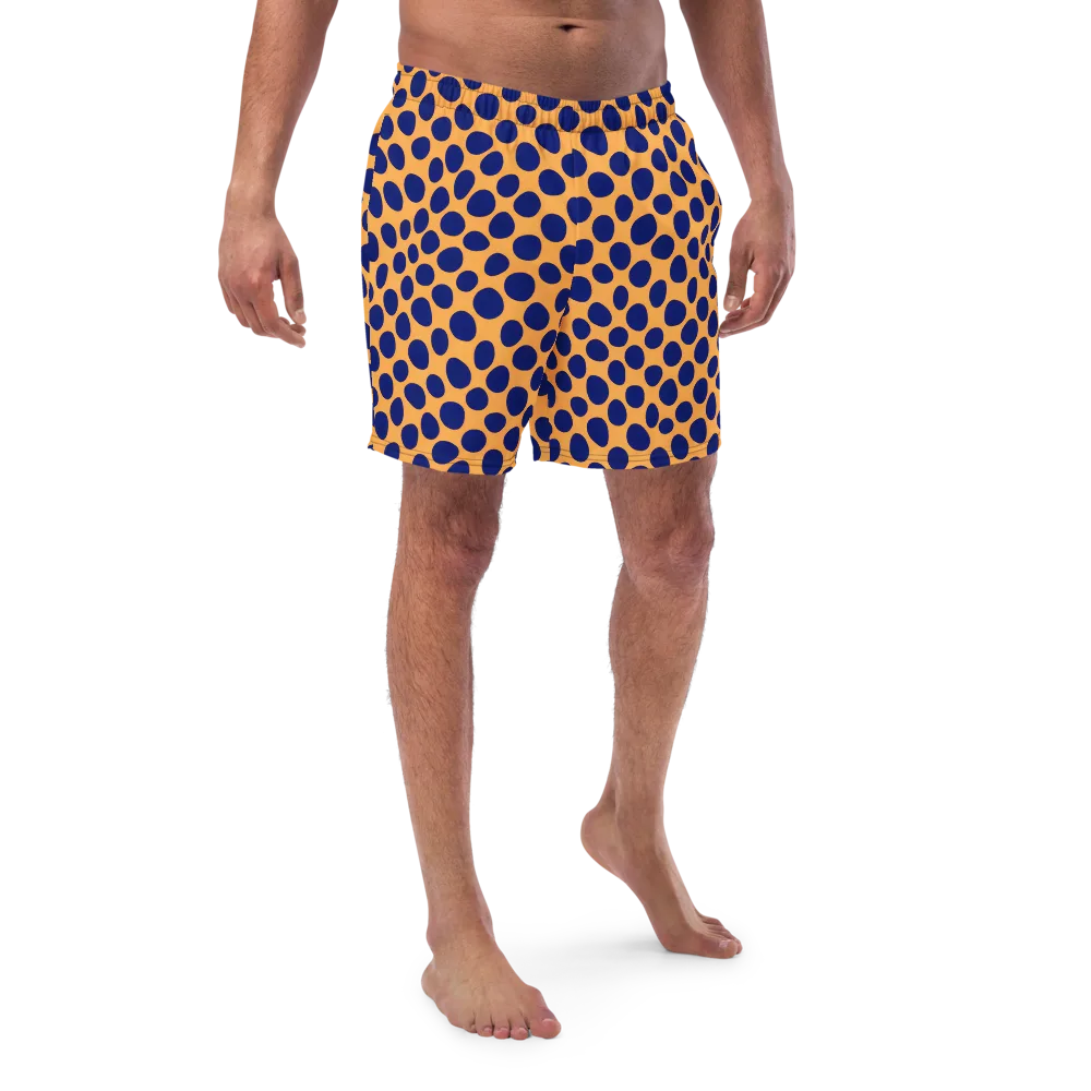 Cobalt Safari on Swim Trunks — Front