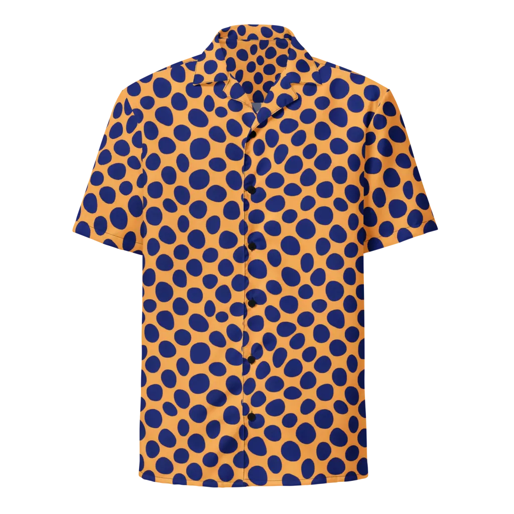 Cobalt Safari on Button Shirt — Front