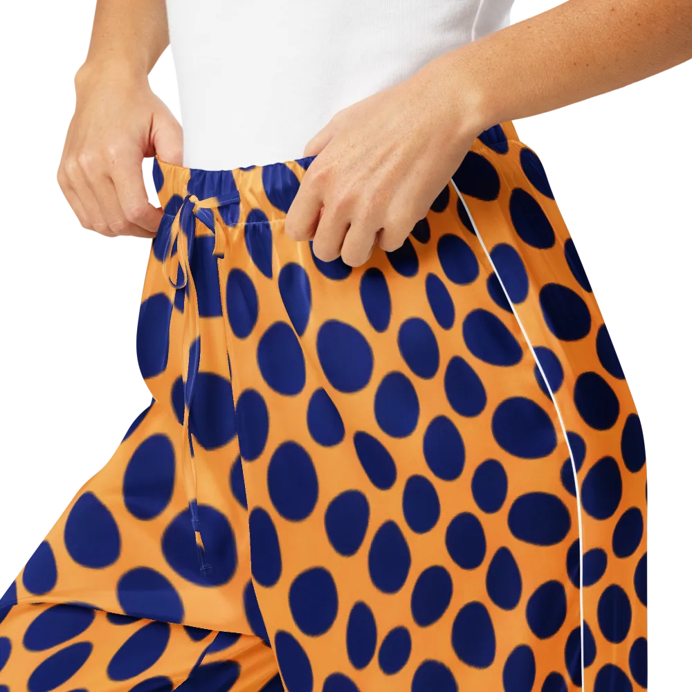 Cobalt Safari on Women's Pajama Pants — Product details
