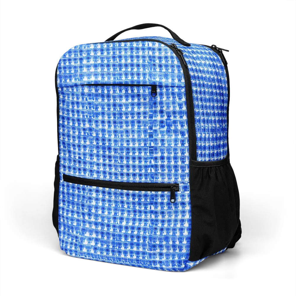 Azure Matrix on Utility Backpack — Left Front