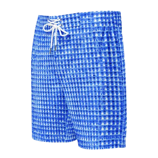 Azure Matrix on a Men's Board Shorts