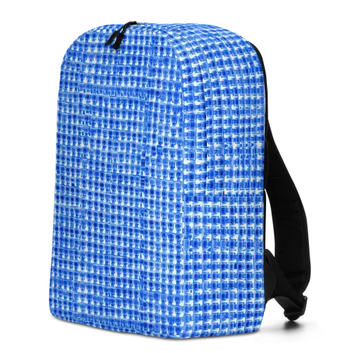 Azure Matrix on a Minimalist Backpack