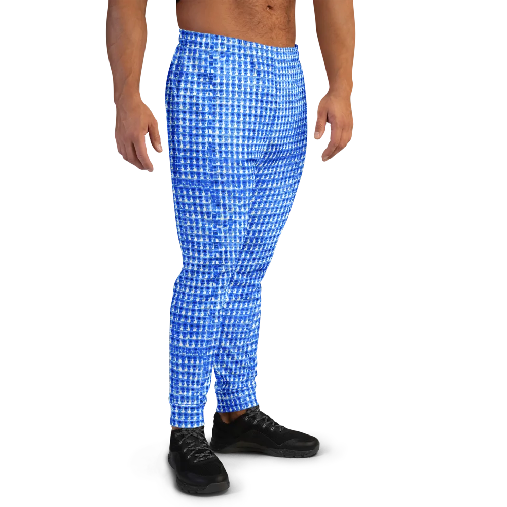 Azure Matrix on Men's Joggers — Right