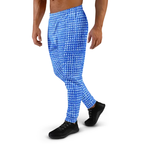 Azure Matrix on a Men's Joggers