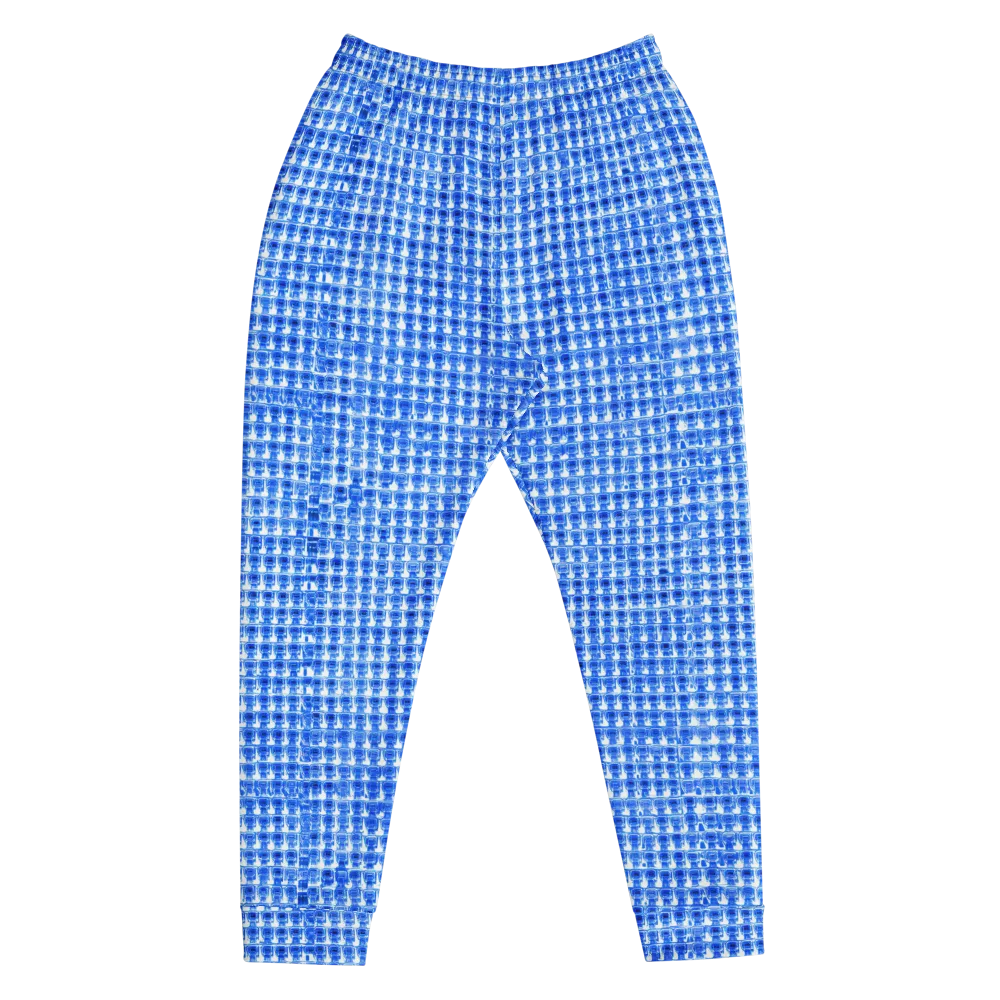 Azure Matrix on Men's Joggers — Front