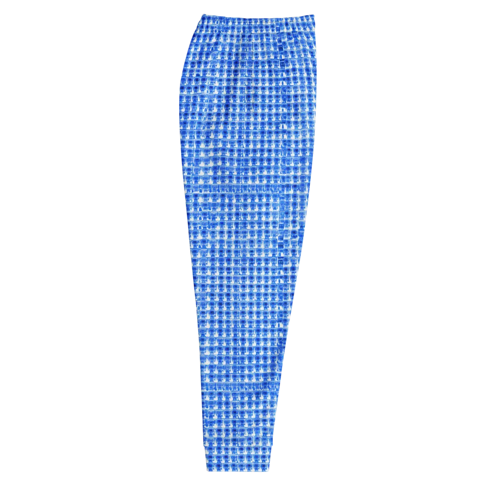 Azure Matrix on Men's Joggers — Right