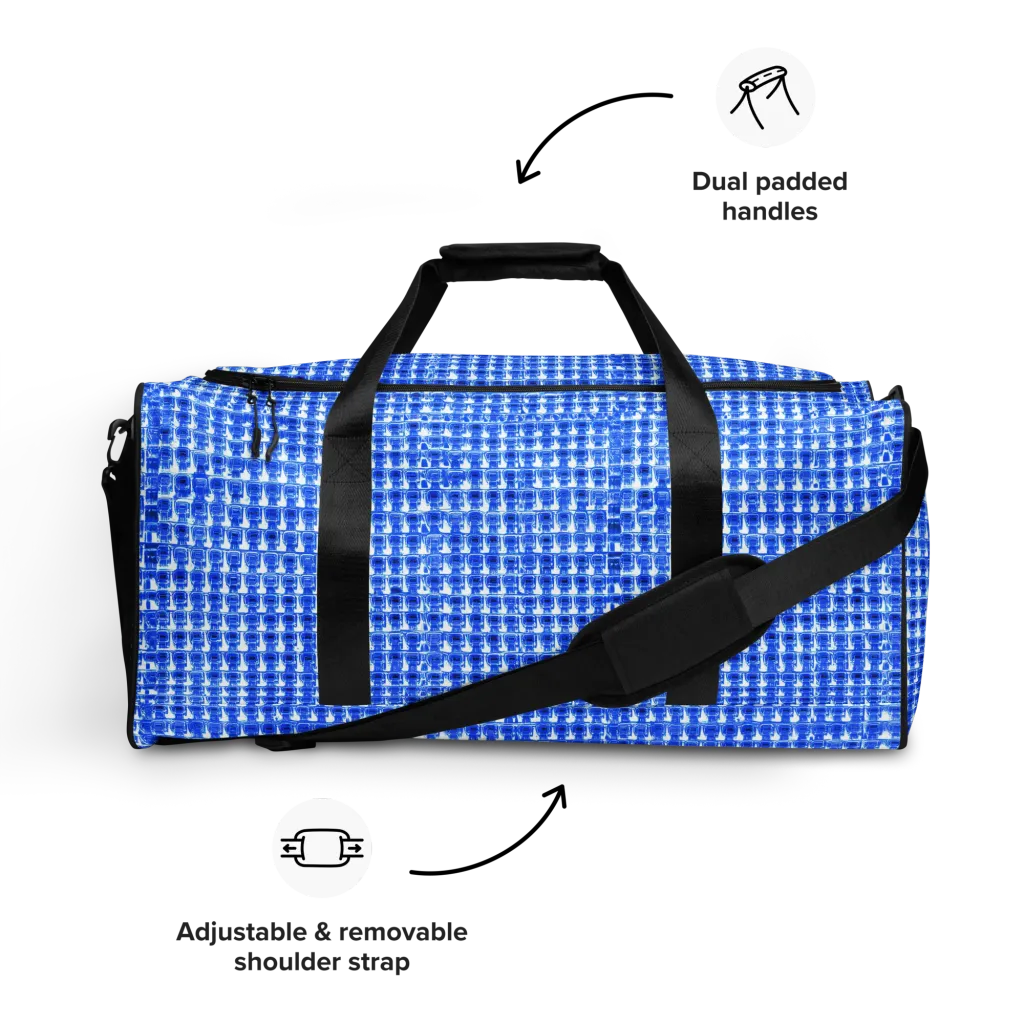 Azure Matrix on Duffle Bag — Front