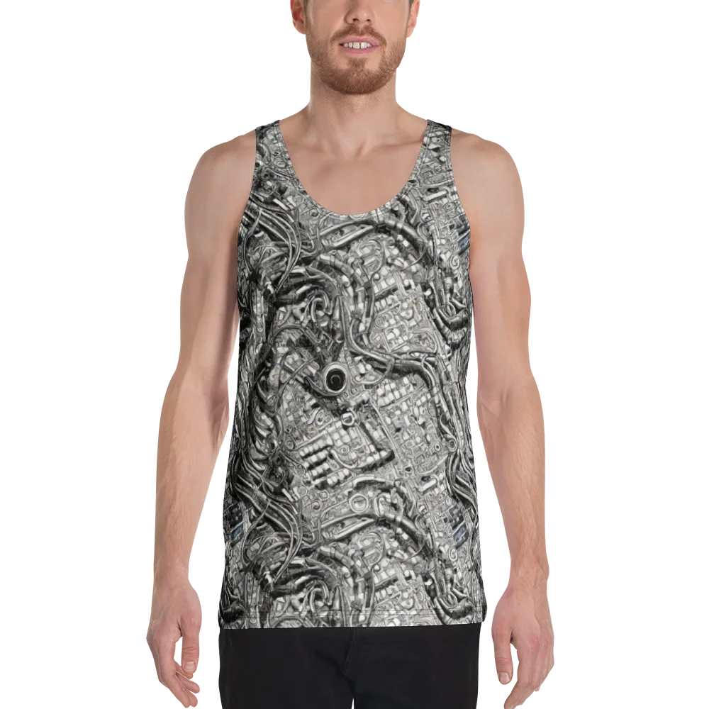 Chrome Labyrinth on Men's Tank Top — Front