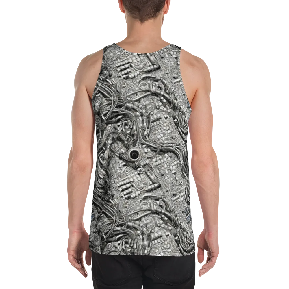 Chrome Labyrinth on Men's Tank Top — Back