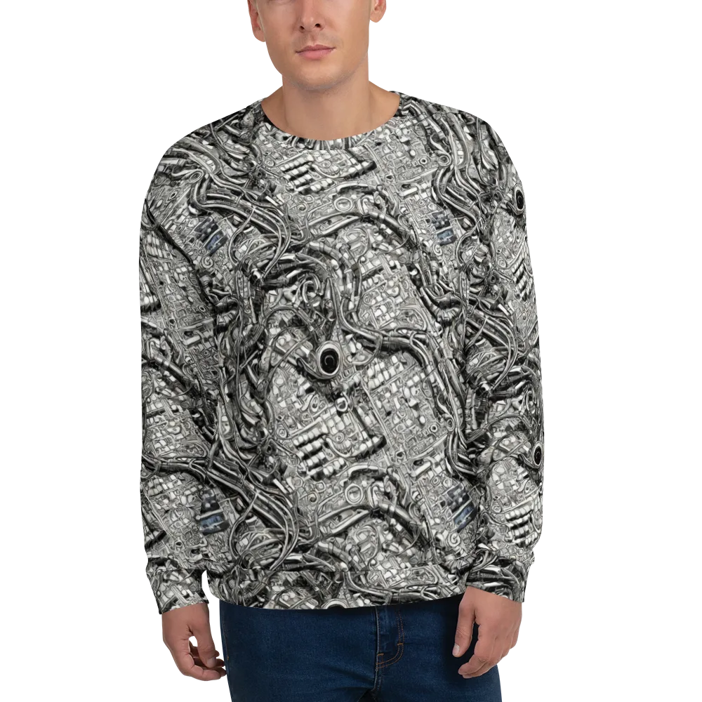 Chrome Labyrinth on Sweatshirt — Front