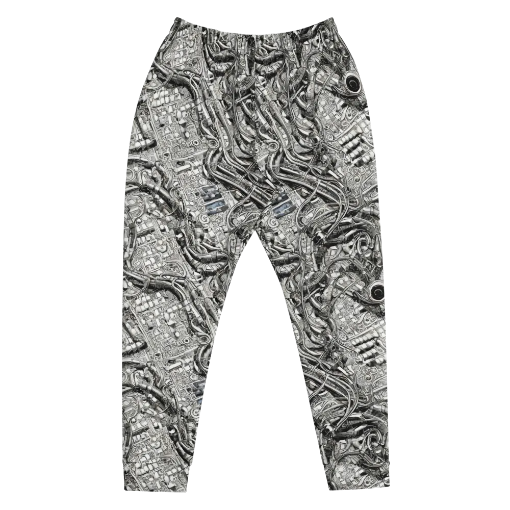 Chrome Labyrinth on Men's Joggers — Front