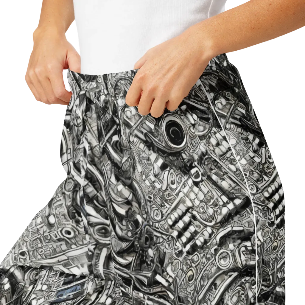Chrome Labyrinth on Women's Pajama Pants — Product details