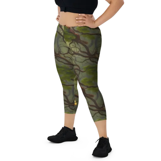 Mosslight Canopy on a Capri Leggings