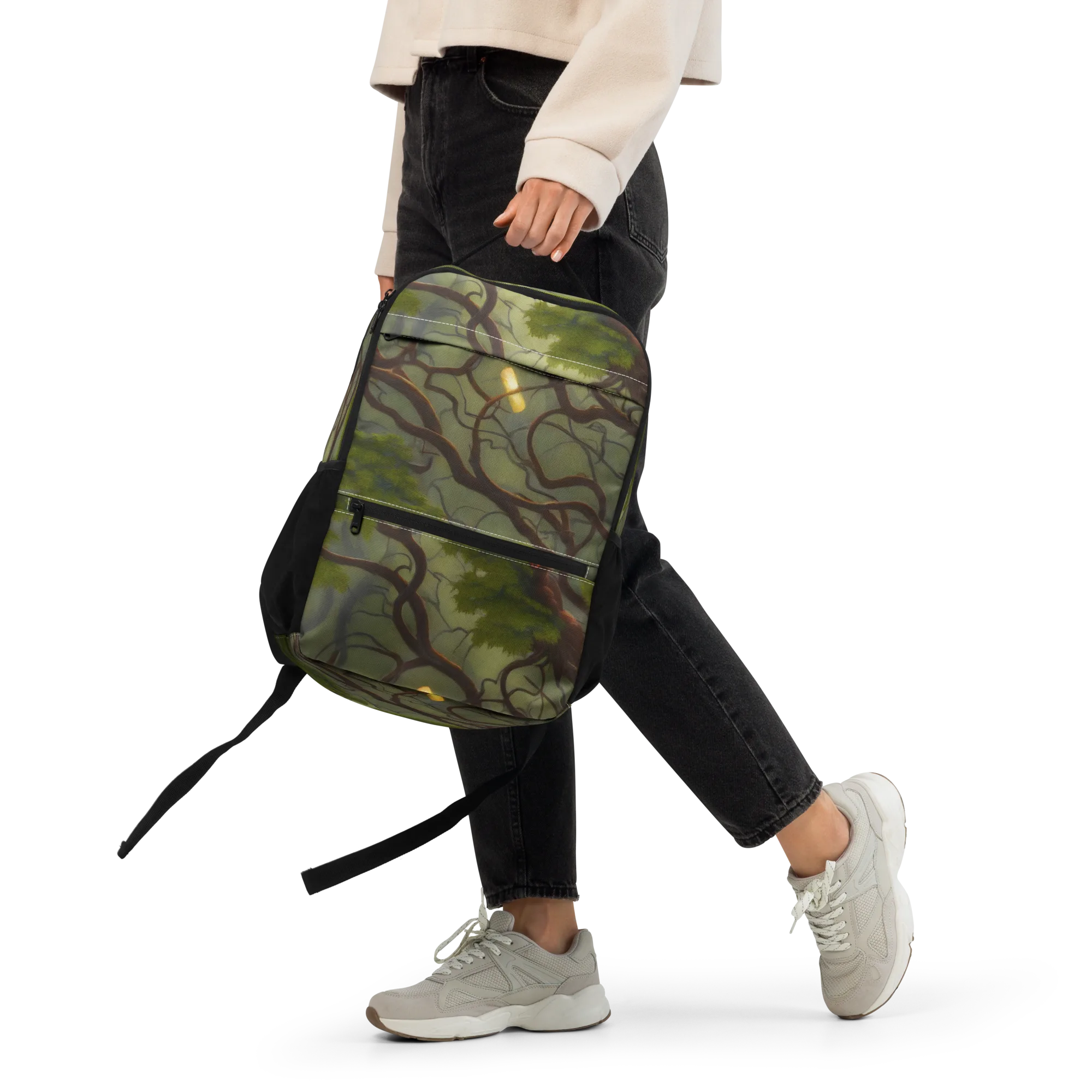 Mosslight Canopy on Utility Backpack — Front