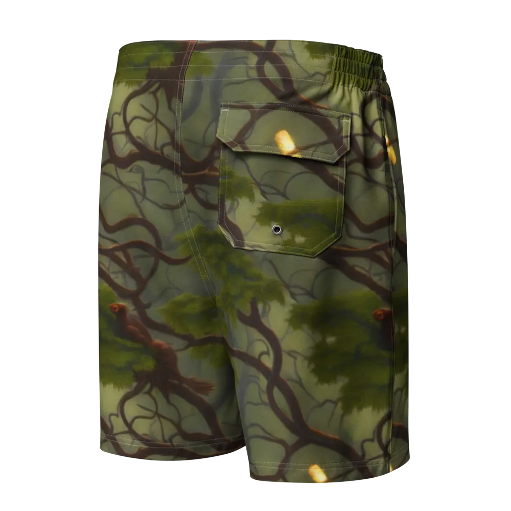 Mosslight Canopy on Men's Board Shorts — Back