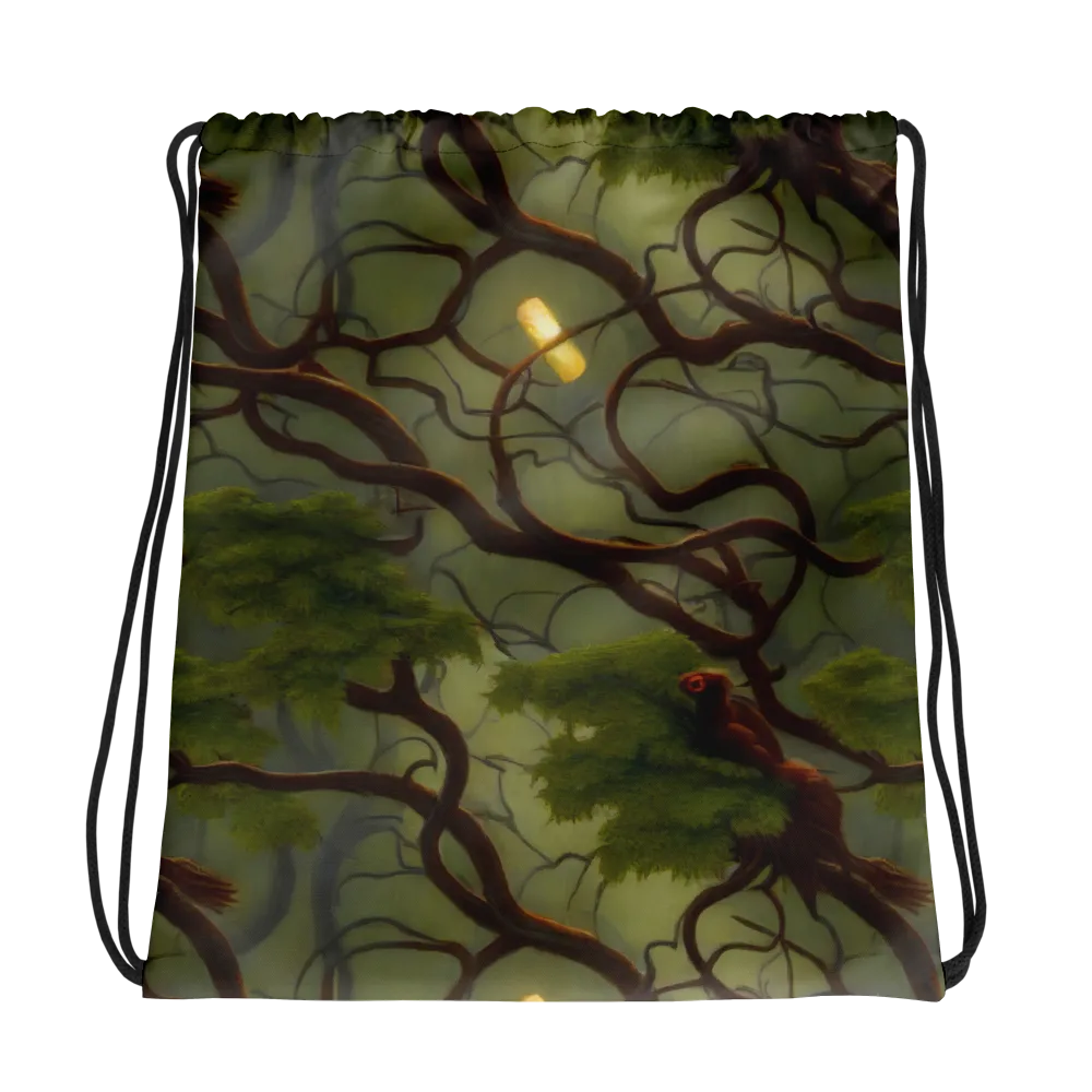 Mosslight Canopy on Drawstring Bag — Photo
