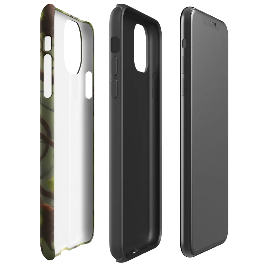 Mosslight Canopy on Tough Case for iPhone® — Right