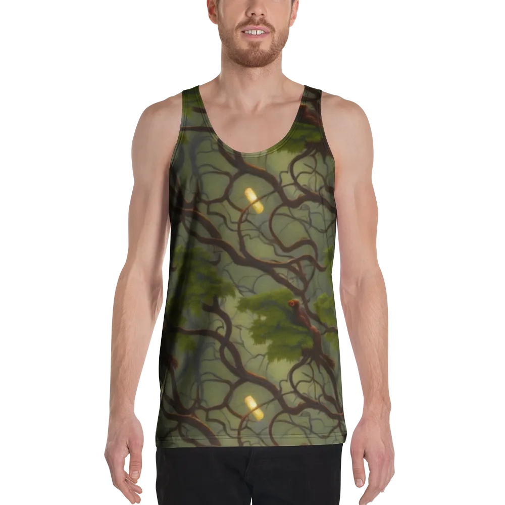 Mosslight Canopy on Men's Tank Top — Front