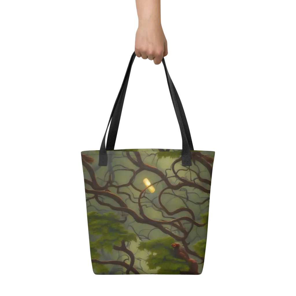 Mosslight Canopy on Tote Bag — Front
