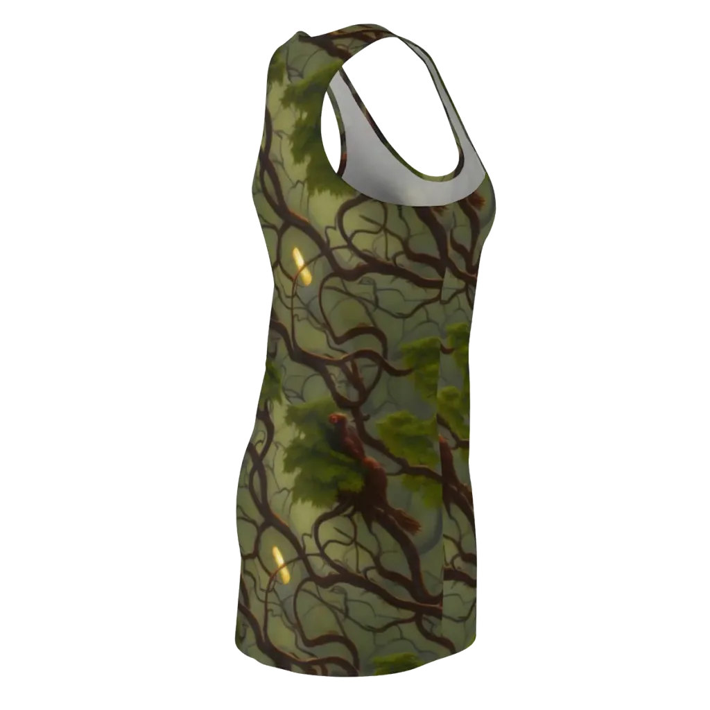 Mosslight Canopy on Racerback Dress — Back Side