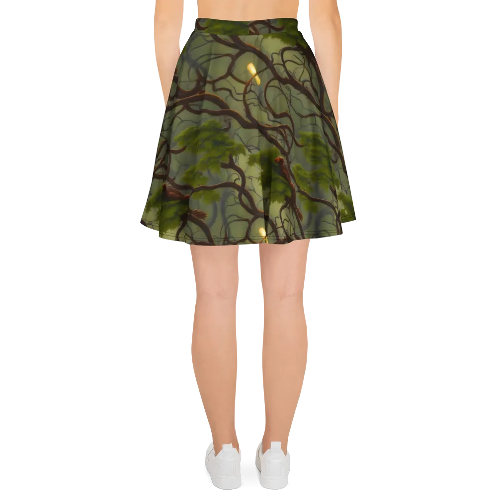 Mosslight Canopy on Skater Skirt — Back