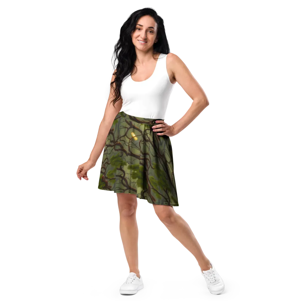 Mosslight Canopy on Skater Skirt — Front
