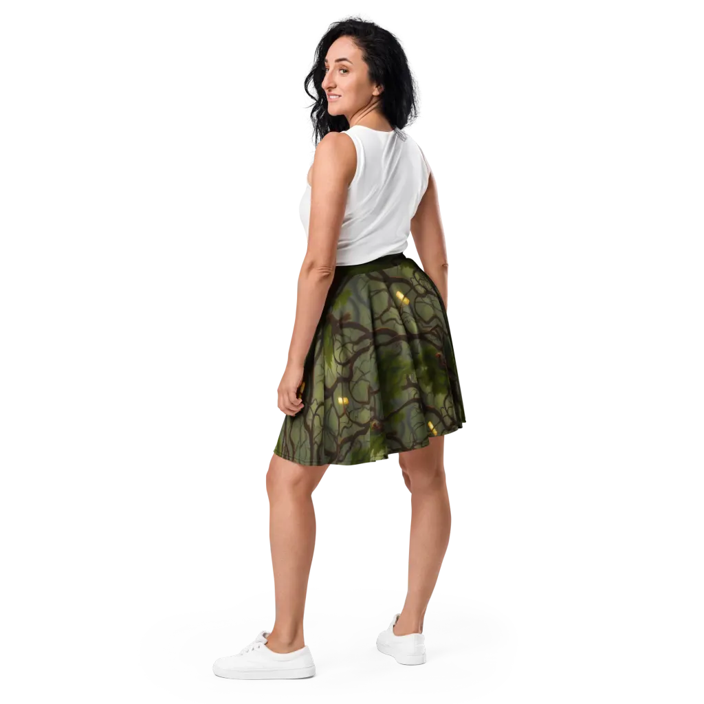Mosslight Canopy on Skater Skirt — Back