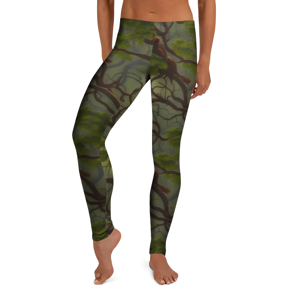 Mosslight Canopy on Leggings — Front
