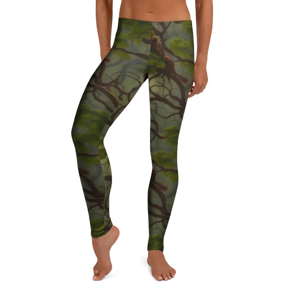 Mosslight Canopy on Leggings — Front