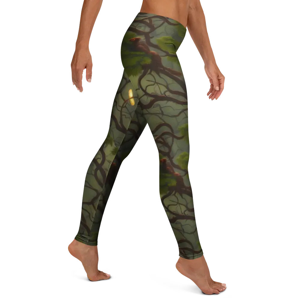Mosslight Canopy on Leggings — Right