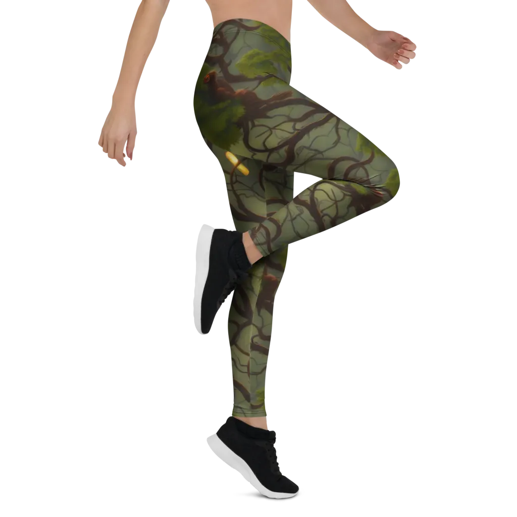 Mosslight Canopy on Leggings — Right