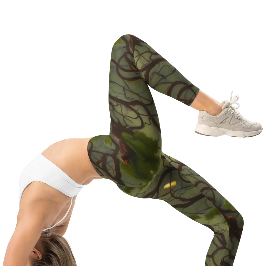 Mosslight Canopy on Leggings — Right