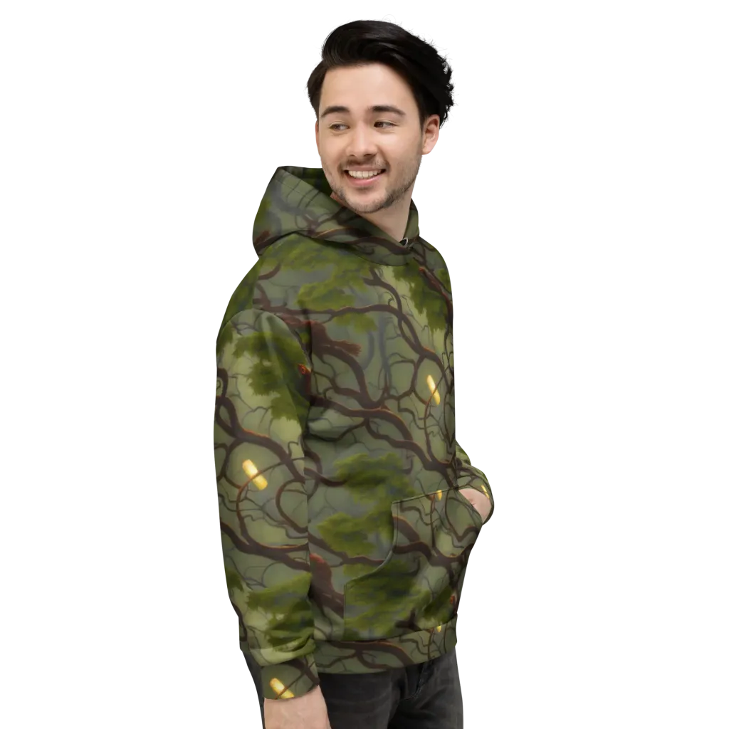 Mosslight Canopy on Hoodie — Right