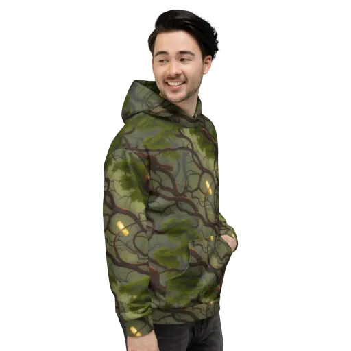 Mosslight Canopy on a Hoodie