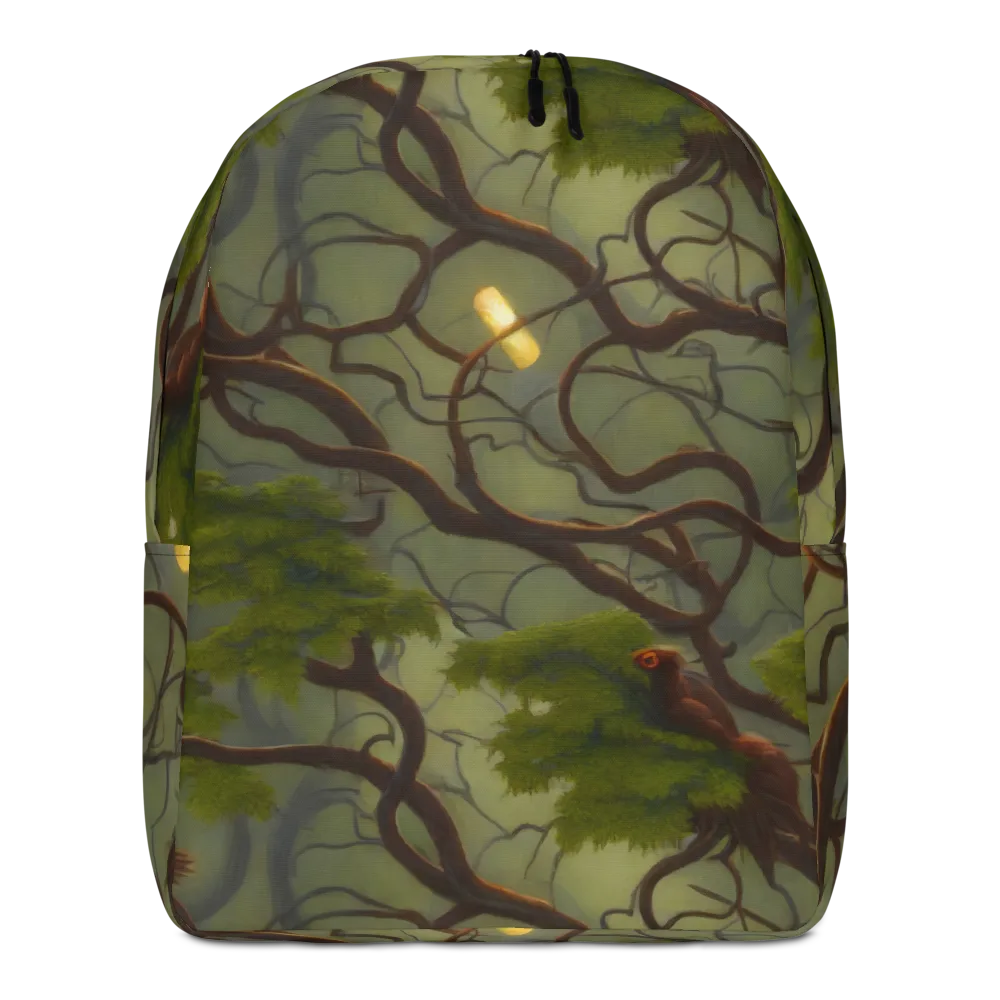 Mosslight Canopy on Minimalist Backpack — Front