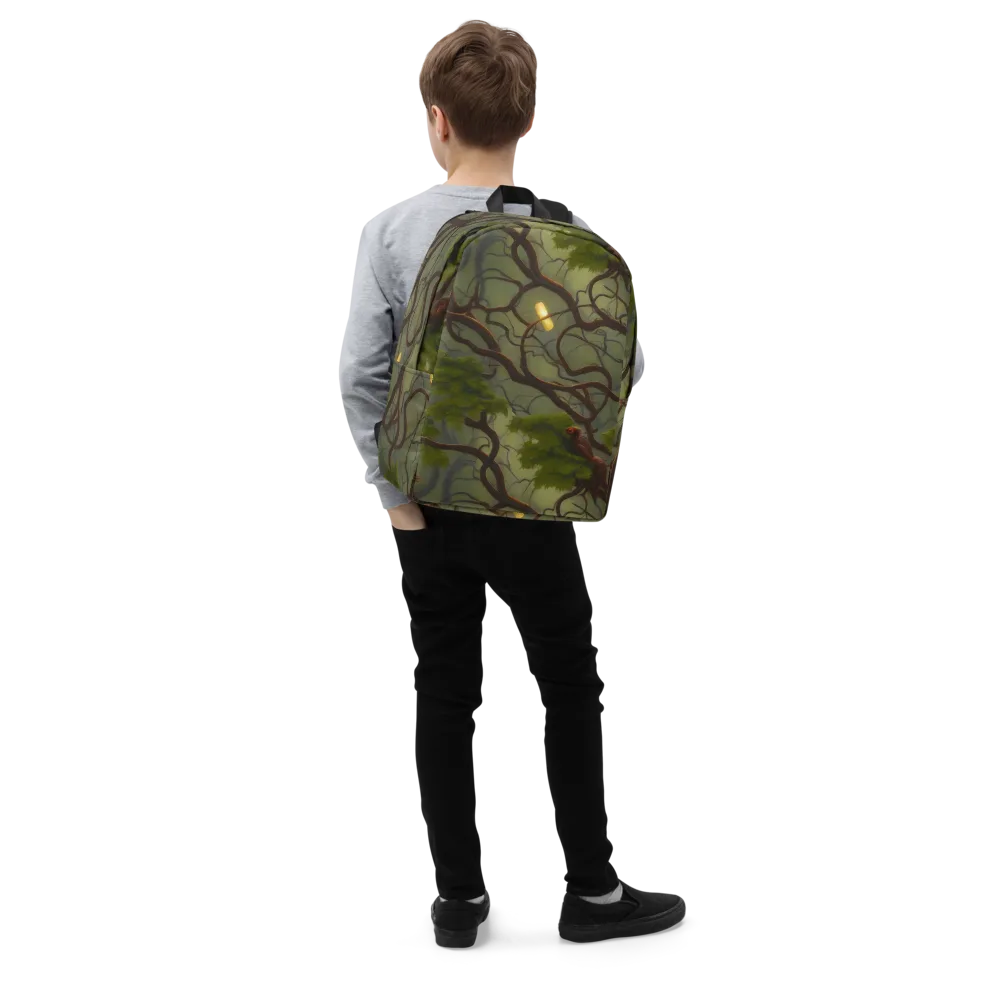 Mosslight Canopy on Minimalist Backpack — Right Front