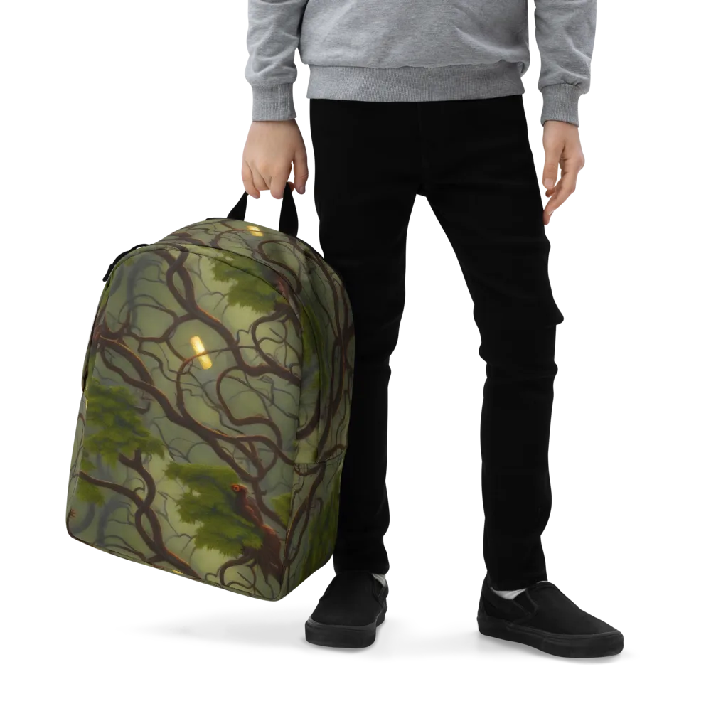 Mosslight Canopy on Minimalist Backpack — Zoomed-in