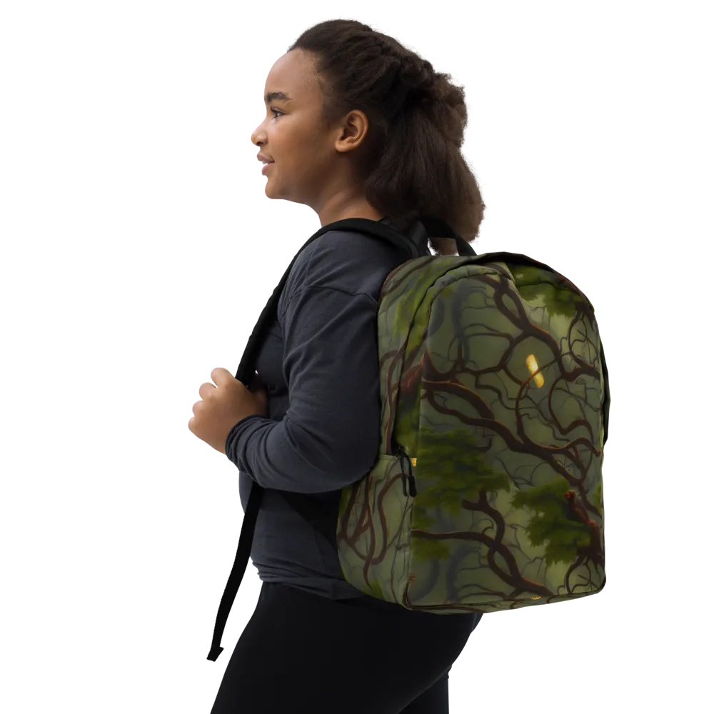Mosslight Canopy on Minimalist Backpack — Right Front