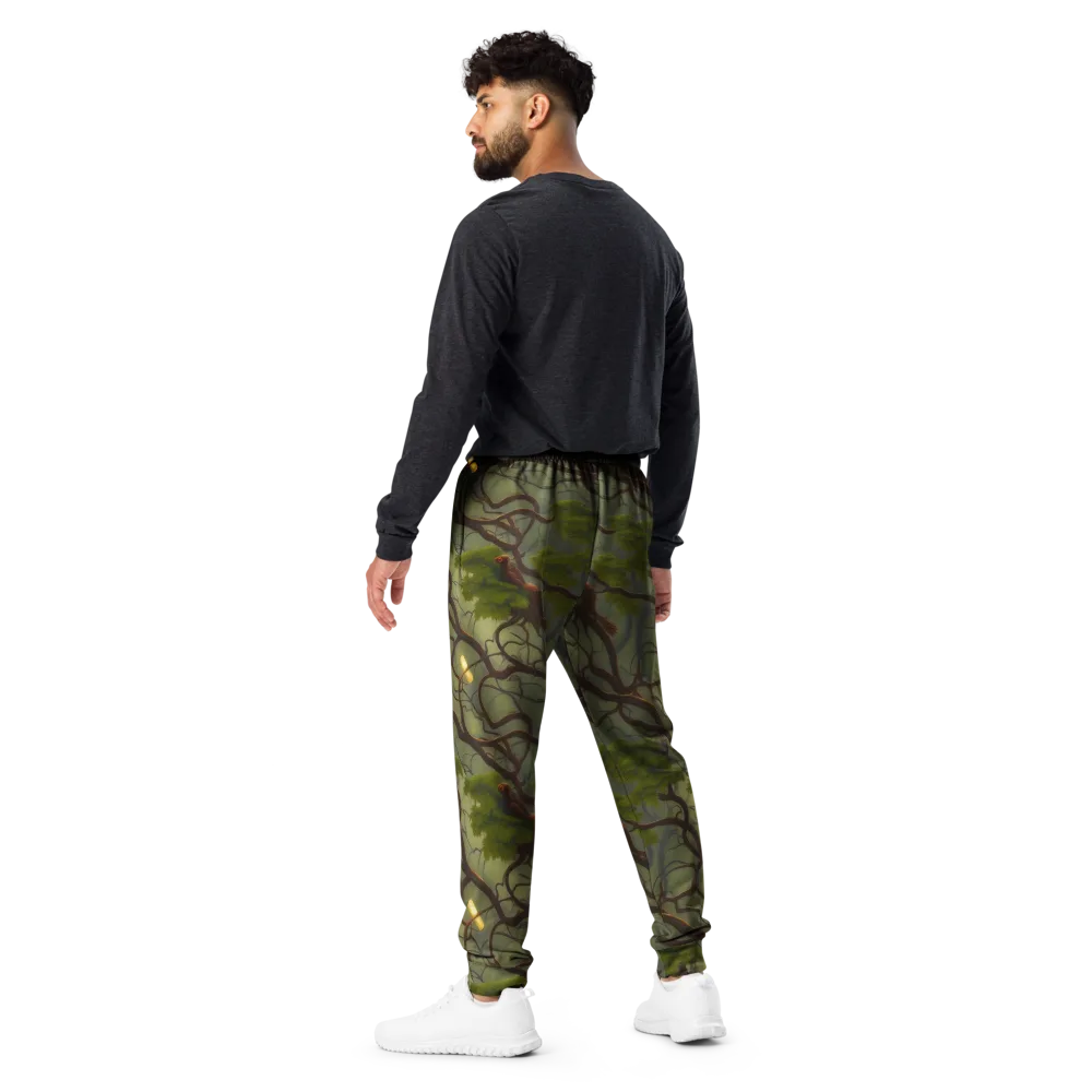 Mosslight Canopy on Men's Joggers — Back
