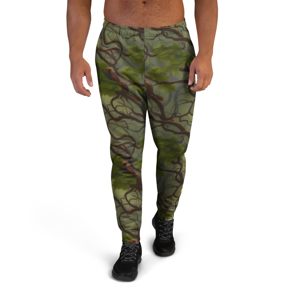 Mosslight Canopy on Men's Joggers — Front
