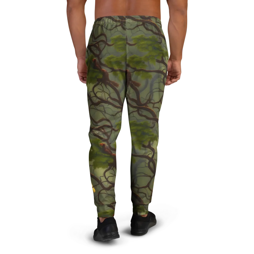 Mosslight Canopy on Men's Joggers — Back