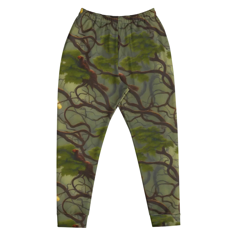 Mosslight Canopy on Men's Joggers — Front