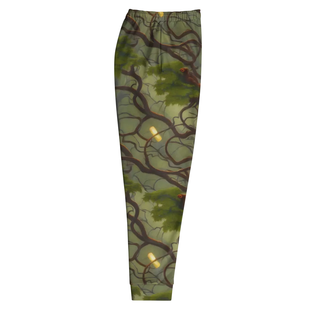 Mosslight Canopy on Men's Joggers — Right