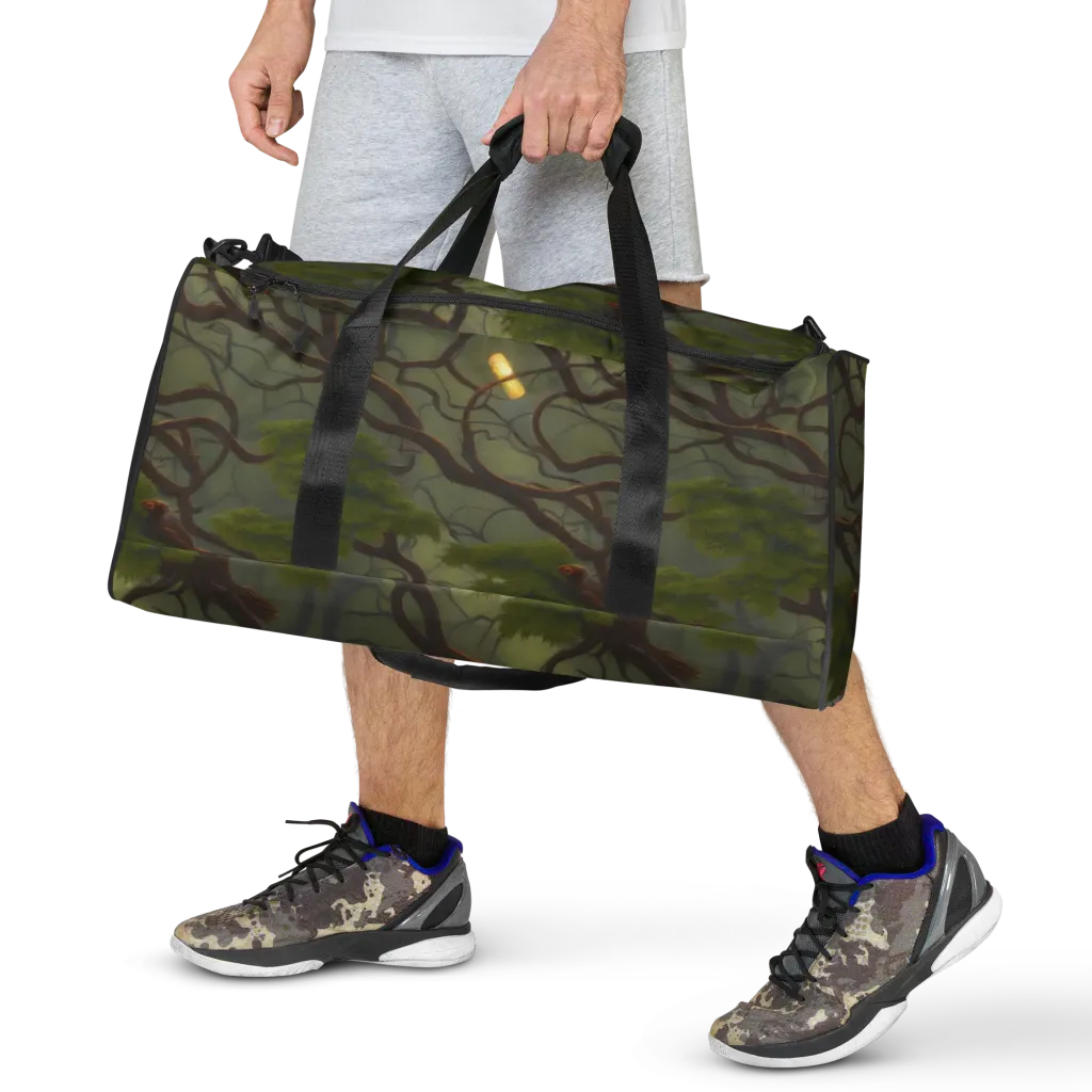 Mosslight Canopy on Duffle Bag — Front