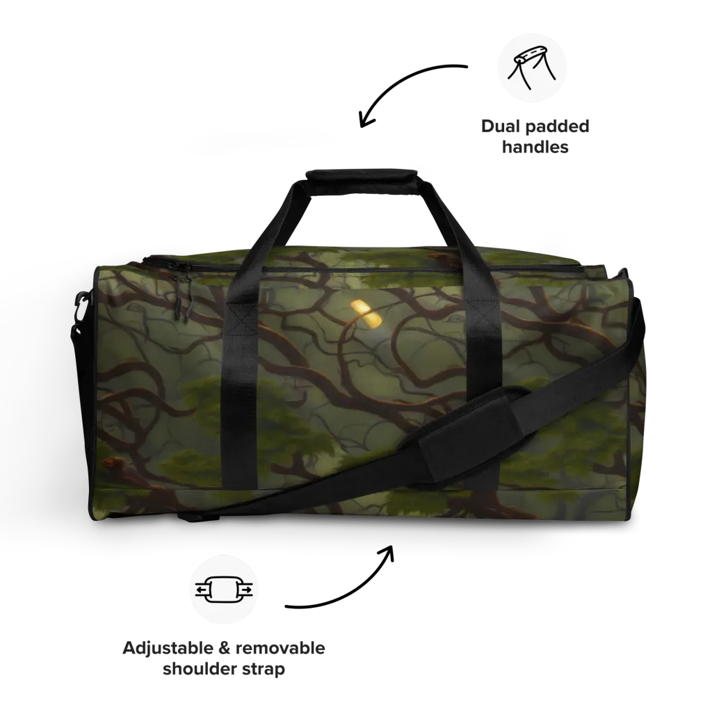 Mosslight Canopy on Duffle Bag — Front