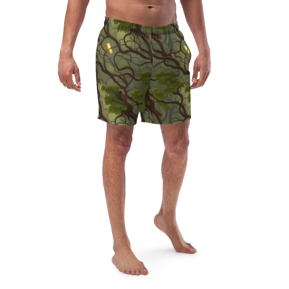 Mosslight Canopy on Swim Trunks — Front