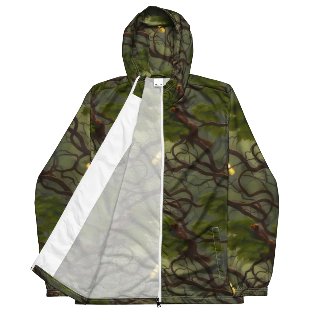 Mosslight Canopy on Men's Windbreaker — Front