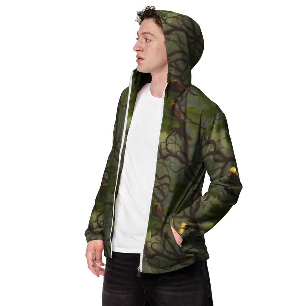 Mosslight Canopy on Men's Windbreaker — Left Front