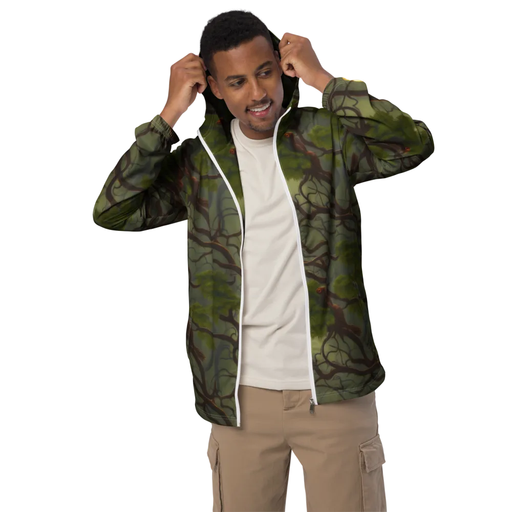 Mosslight Canopy on Men's Windbreaker — Front