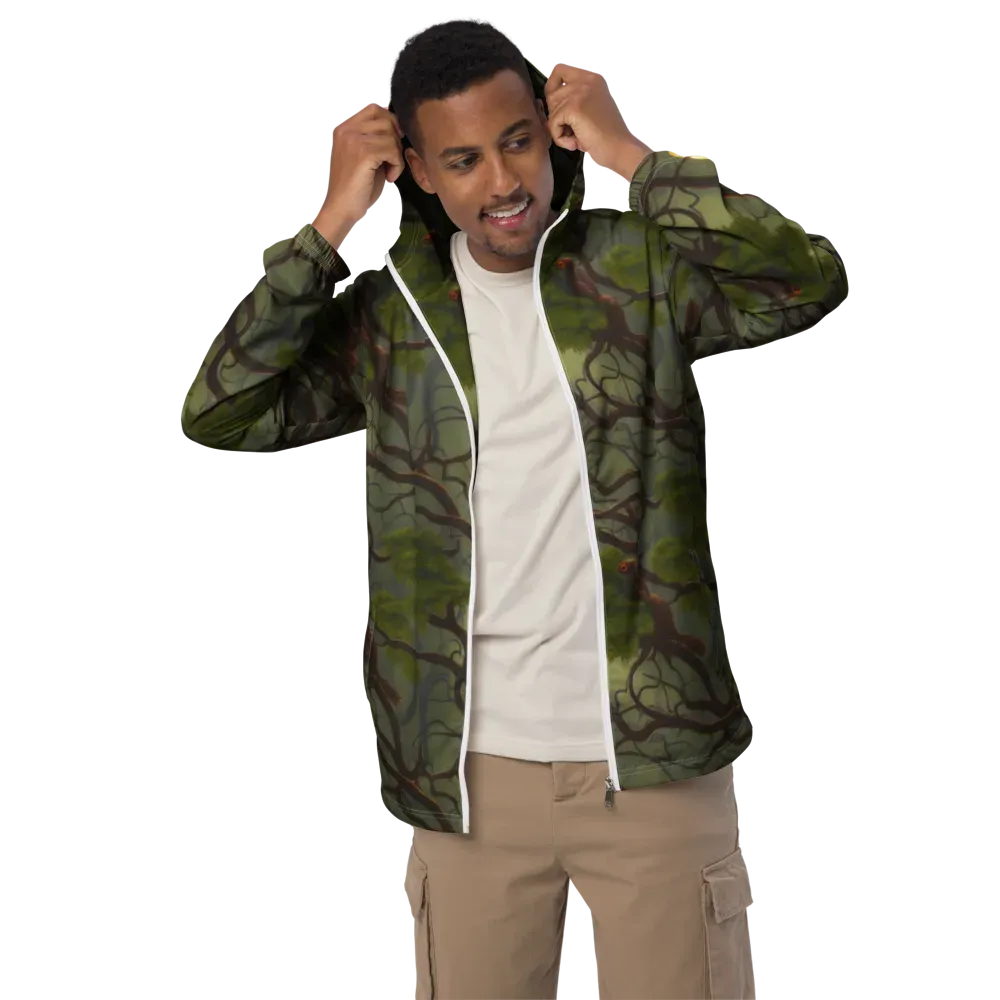 Mosslight Canopy on Men's Windbreaker — Front
